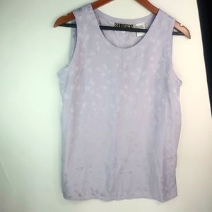 Silk Classics M Silk Pastel Lavender Top